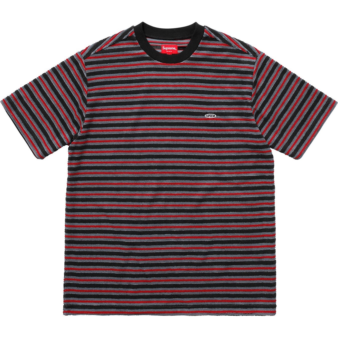 Multi Stripe Terry Tee view 6